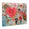Stupell Industries Playful Heart & Flowers Canvas Wall Art Design by LSR Design Studio